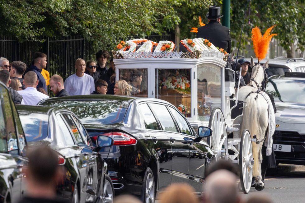 Mourners in Middlesbrough