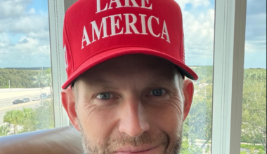 Internet mocks Eric Trump over his ‘Lake America’ hat photo