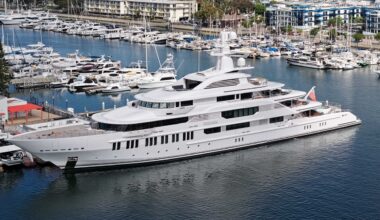 JK Rowling's superyacht Samsara reportedly docks in Marina del Rey, Los Angeles
