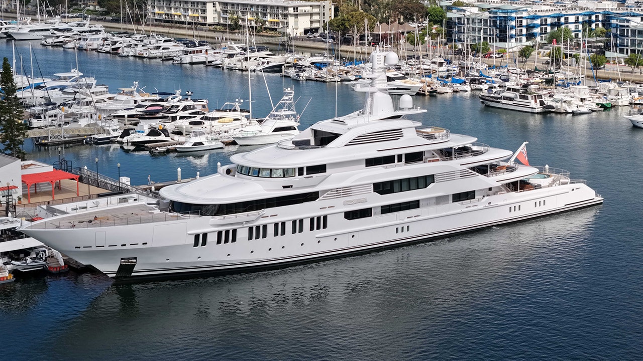 JK Rowling's superyacht Samsara reportedly docks in Marina del Rey, Los Angeles