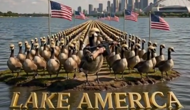 Trump’s ‘Lake America’ Stunt Sparks Backlash: The Conversation