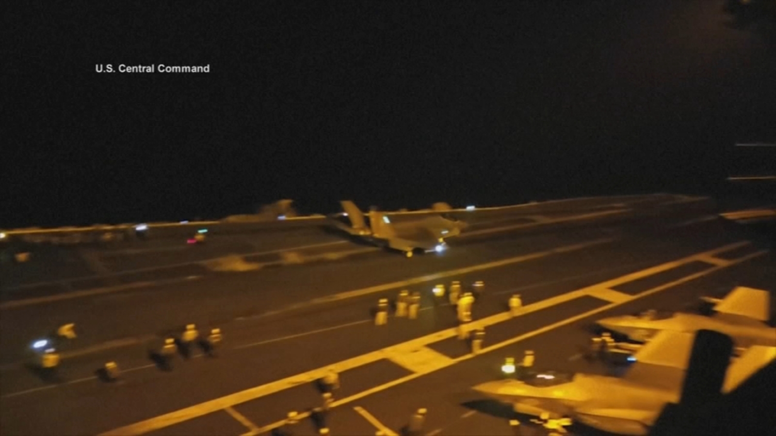 Iran claims a strike on a US ship in the Strait of Hormuz but the US denies it