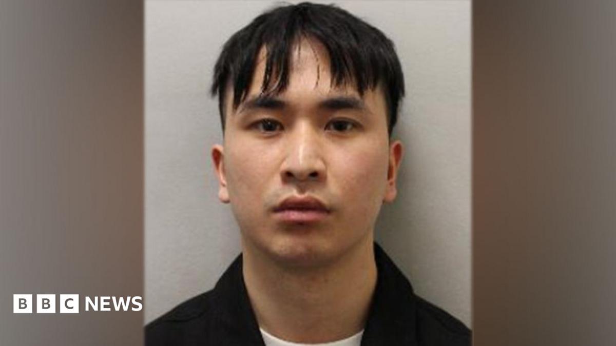 Police custody image of Zhenhao Zou