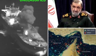 Iran says it plans to create new 'restricted zone' near Strait of Hormuz -- as it desperately tries to control chokepoint