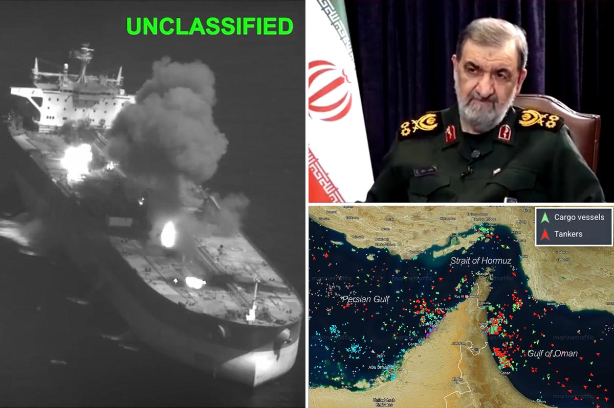 Iran says it plans to create new 'restricted zone' near Strait of Hormuz -- as it desperately tries to control chokepoint