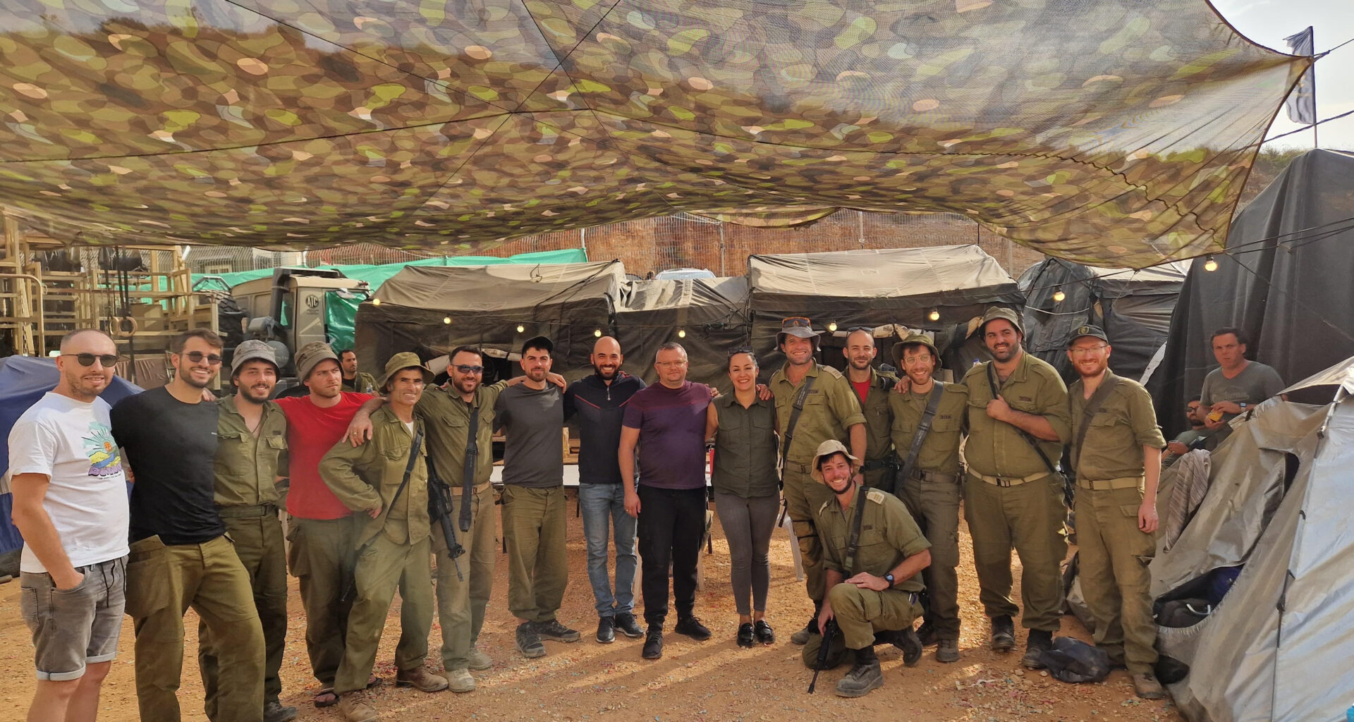 Ministry provides time of prayer and hope for war-torn Israeli men