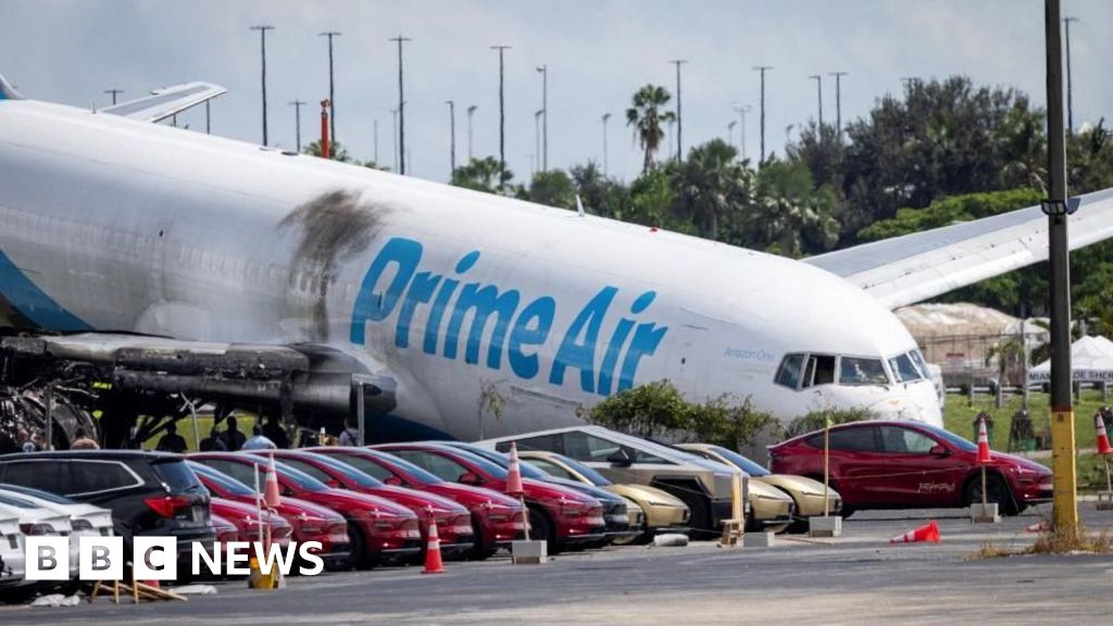 Five killed in Miami plane crash were in two vehicles on ground, investigators say - BBC