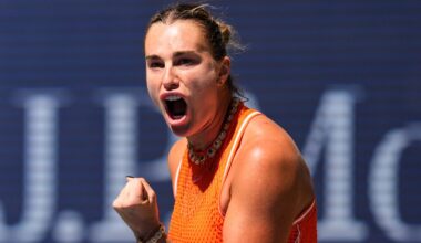 Sabalenka is aiming to win a third straight US Open title