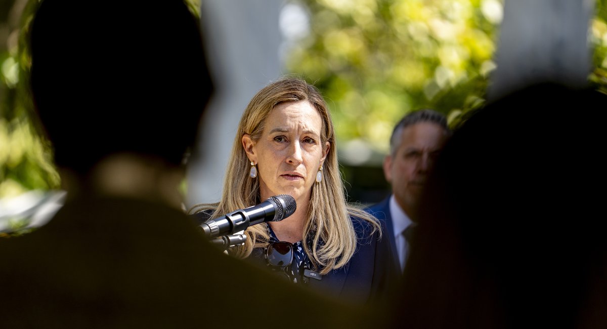 NJ Gov. Mikie Sherrill speaks out on investigation into lieutenant governor