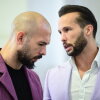 Andrew Tate and his brother Tristan Tate are pictured inside the Court of Appeal in Bucharest, Romania, on Dec. 10, 2024.