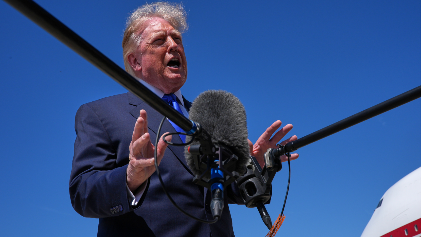 Trump says oil prices that spiked because of Iran war likely won't come down until after midterms