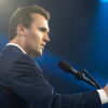 Turning Point USA executive director Charlie Kirk speaks during Turning Point USA's AmericaFest at the Phoenix Convention Center on December 22, 2024 in Phoenix, Arizona.