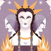 An image from Willow Winsham's The Story of Witches.