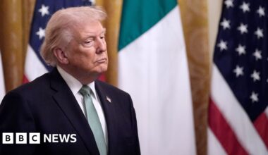 From JFK to Biden, Trump joins well-trodden path to the Emerald Isle - BBC