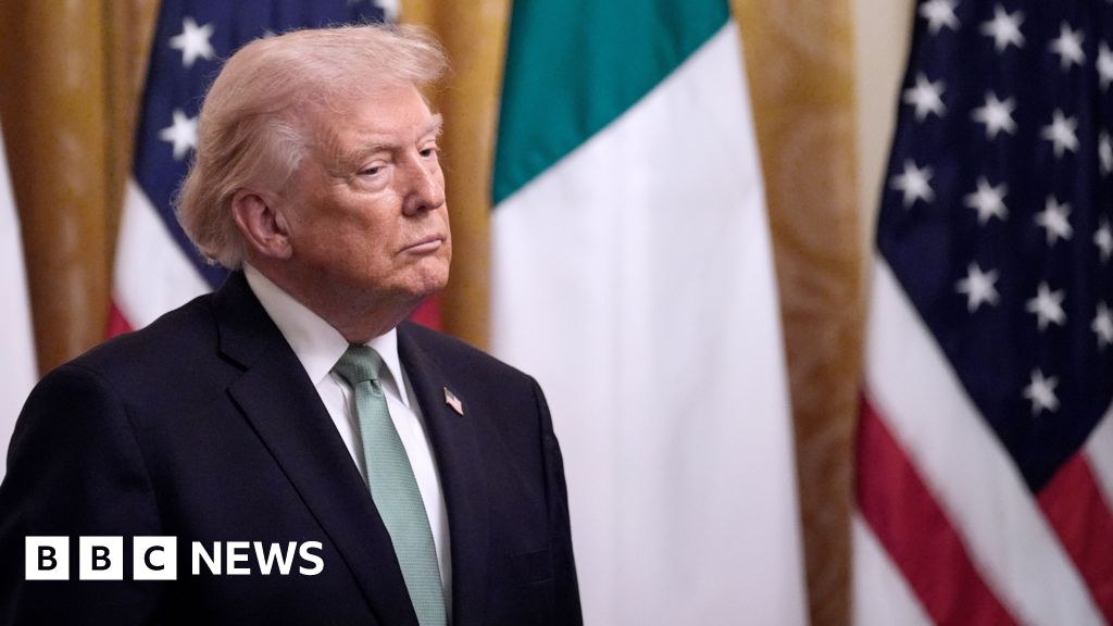 From JFK to Biden, Trump joins well-trodden path to the Emerald Isle - BBC