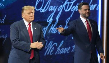 Trump and Vance close RNC midterm convention in Dallas with voter rally