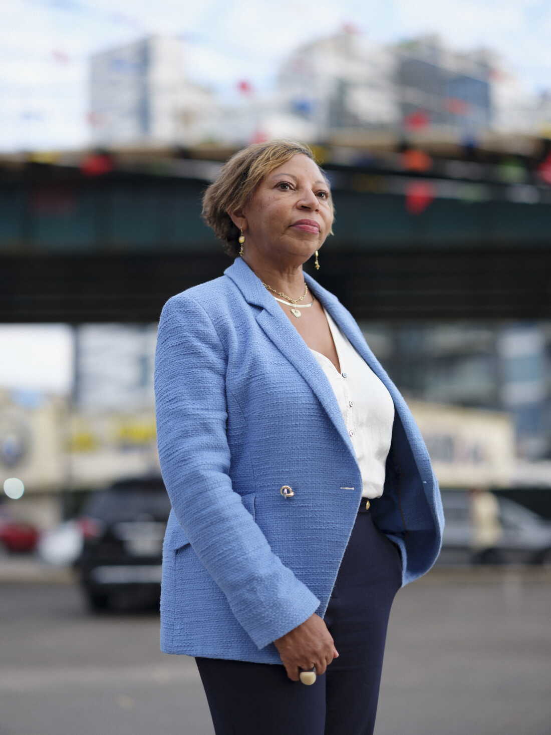 Rosa Bramble Caballero is a social worker who runs a support group for the Sept. 11 clean up crew in Queens, New York.