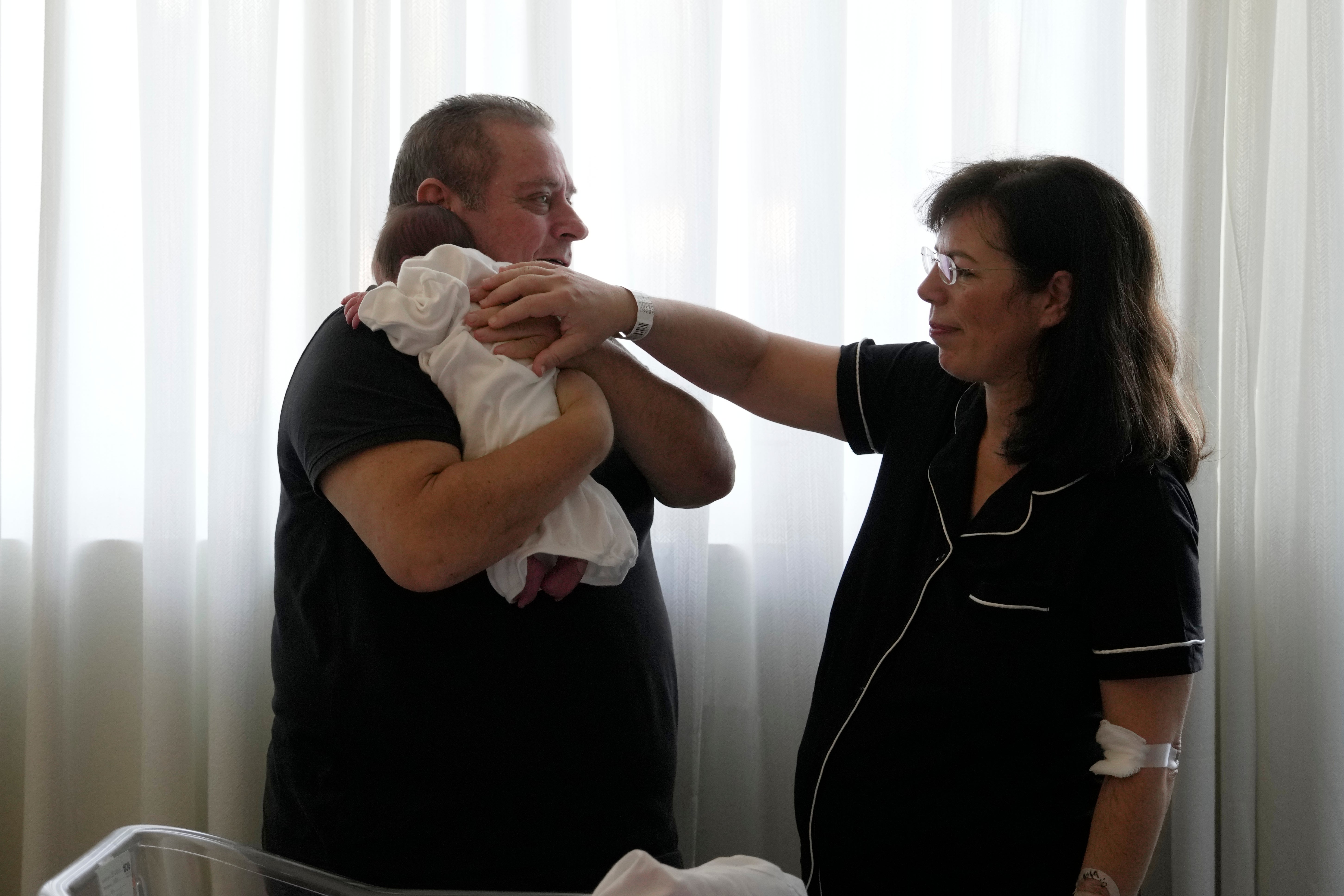 The couple decided to have another baby after their 21-year-old son died in a road crash