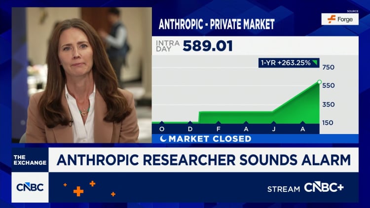 Anthropic AI researcher says company is 'gambling with our lives'