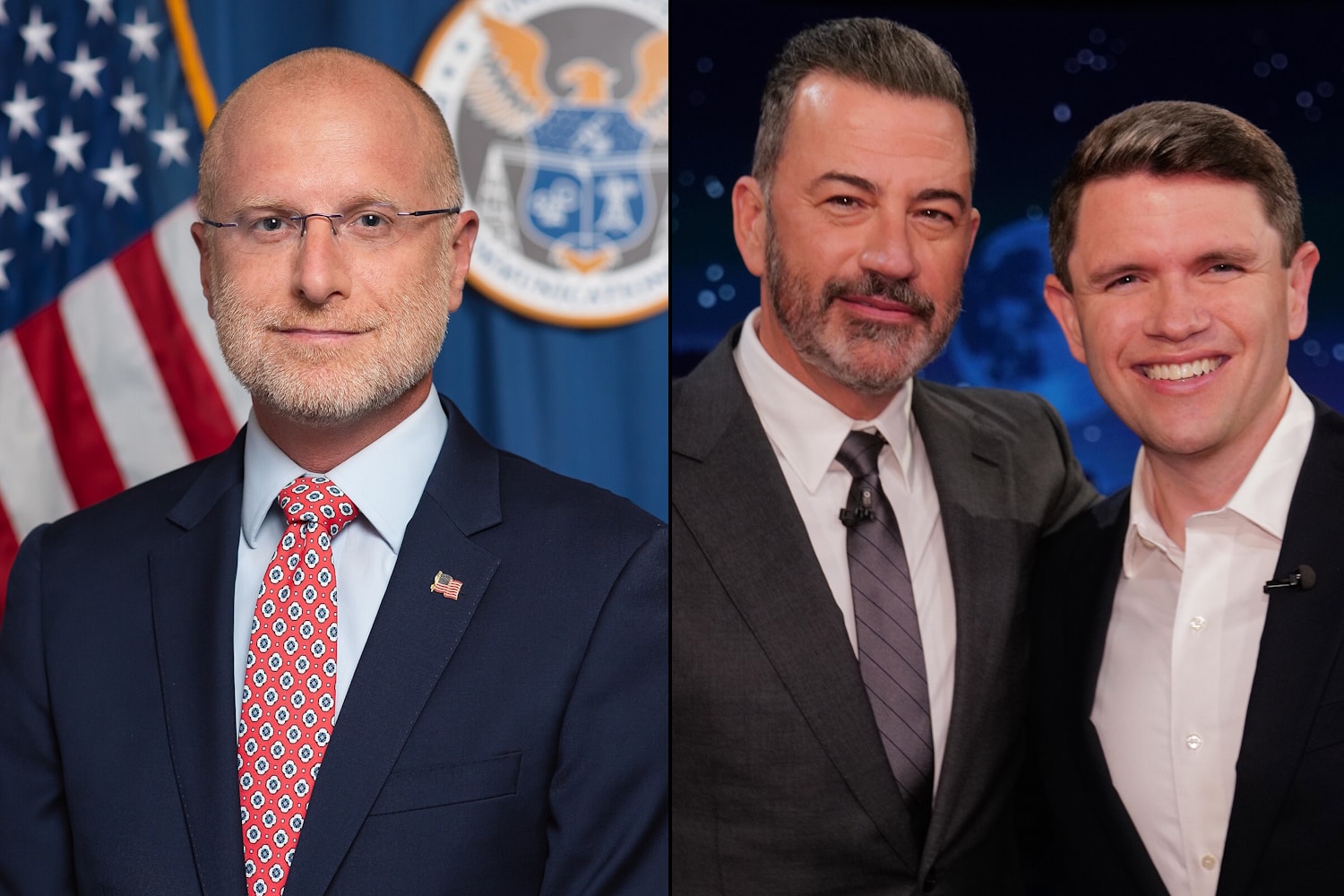 Brendan Carr, Jimmy Kimmel, James Talarico