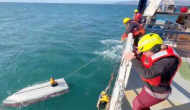 Alaska teen survives 2 days clinging to capsized Bering Sea skiff