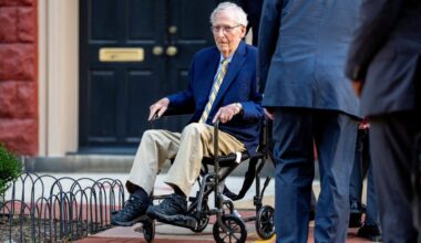 Video of ‘zombie’ Mitch McConnell returning to the Senate causes internet uproar and raises more questions