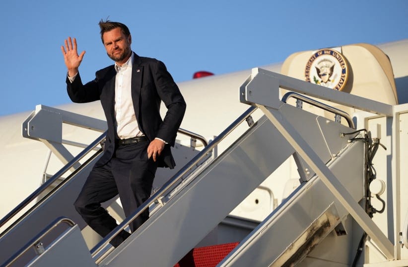 Vice President JD Vance arrives at Joint Base Andrews Tuesday, 15th September 2026