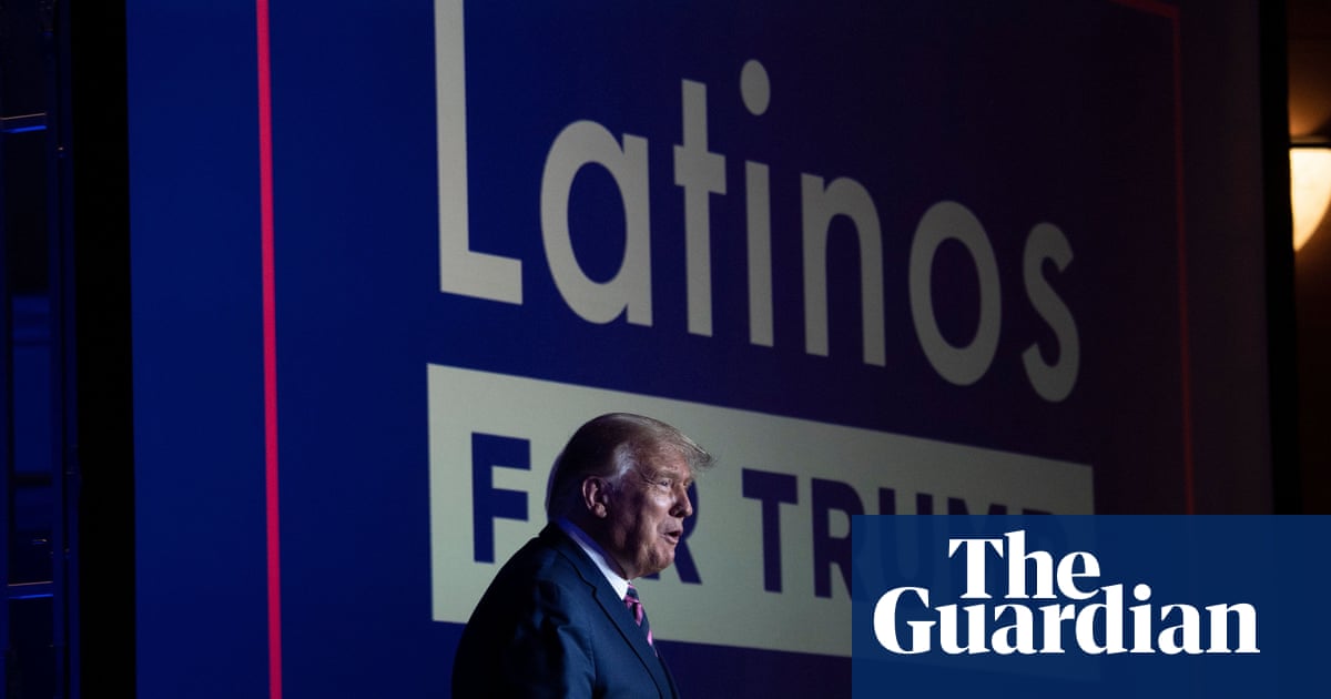 Hispanic voters’ support for Trump wanes over economy and immigration | Donald Trump