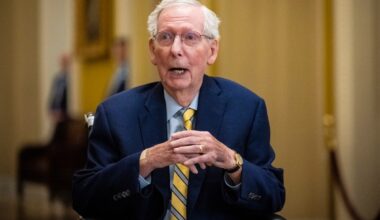 McConnell's Childhood Polio Impacting Recovery, Expert Says, After Senate Votes