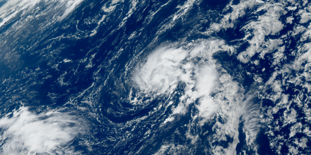 Tropical Depression Six forms in the Atlantic, expected to become Tropical Storm Fay by Sunday
