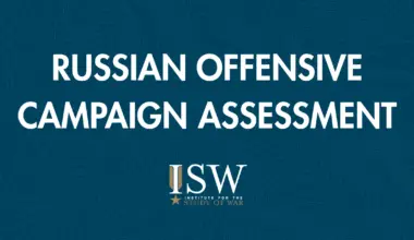 Russian Offensive Campaign Assessment, Sept. 21, 2026