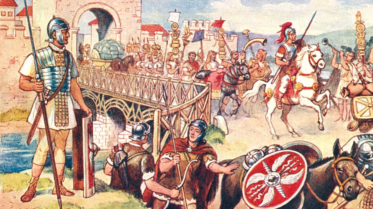 'All roads lead to Rome'? New study says Constantinople was the hub instead