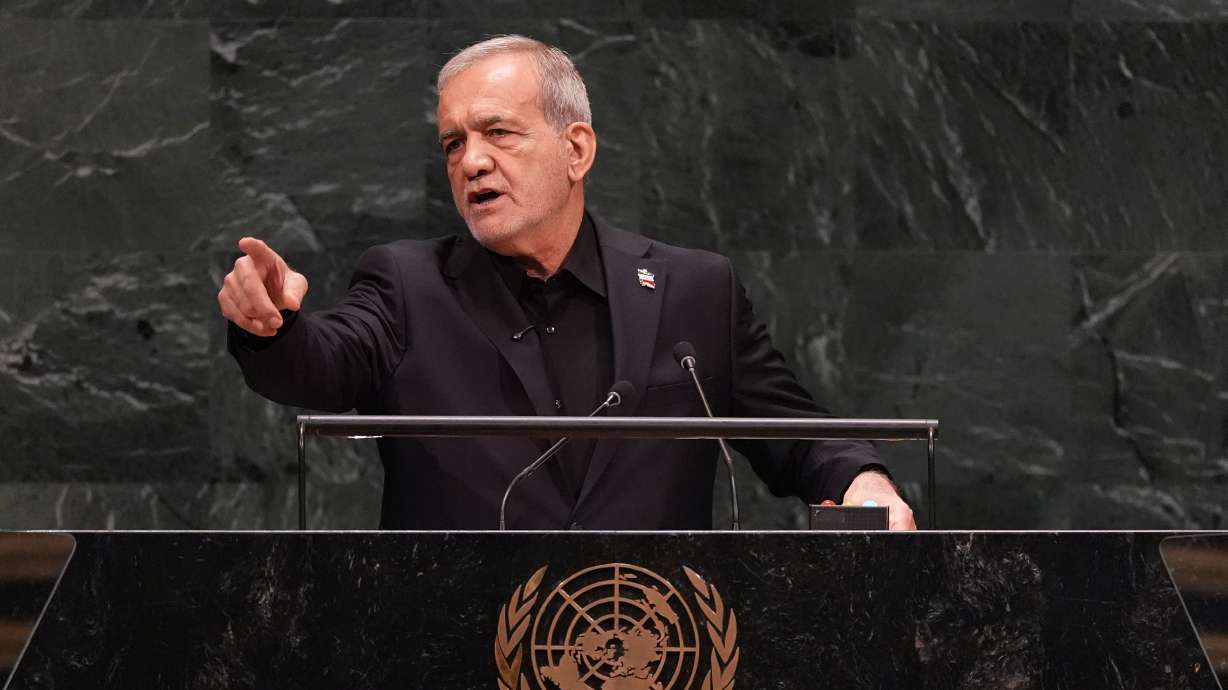 Iran's president delivers wartime address at UN: We have been 'victims of terrorism'