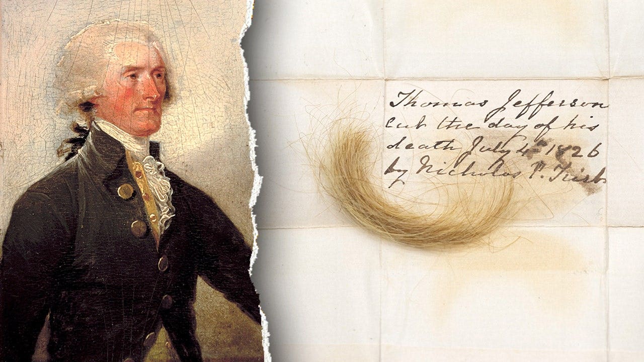 New DNA evidence confirms Thomas Jefferson fathered Sally Hemings' children