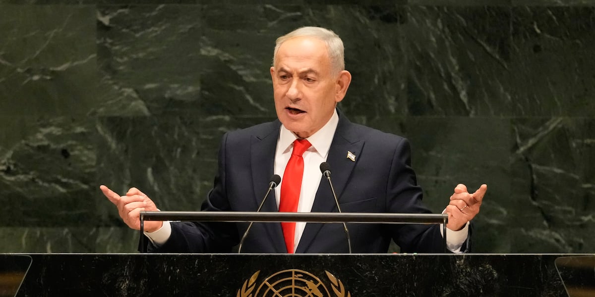 Israel’s Netanyahu says at UN that attacking Iran was ‘one of the easiest decisions’ he’s ever made