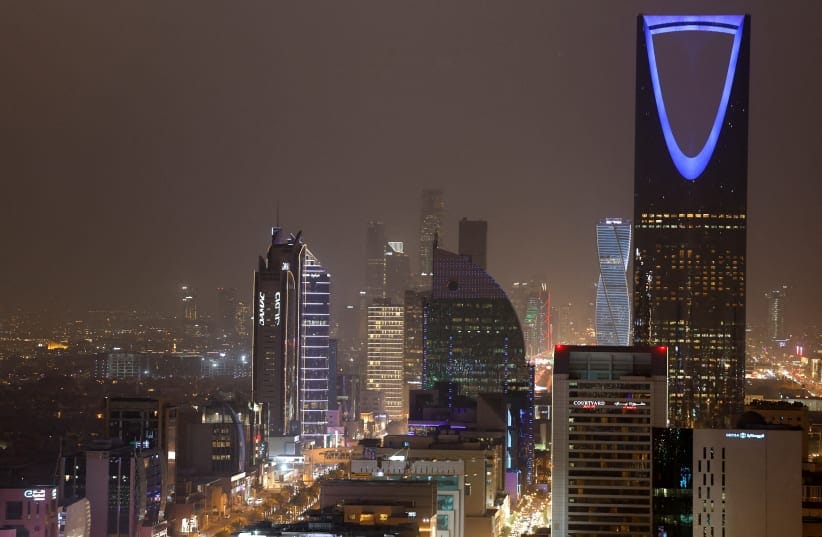 A general view of Riyadh city during the early hour of evening at Riyadh, Saudi Arabia, May 28, 2025.