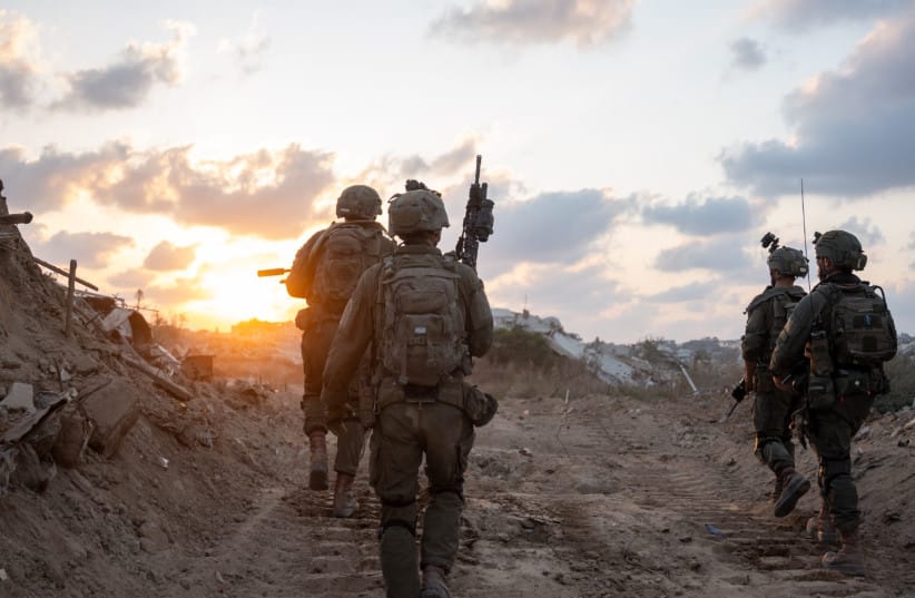 IDF Paratroopers Brigade operating in the Gaza Strip. Pictures released on August 24, 2026.