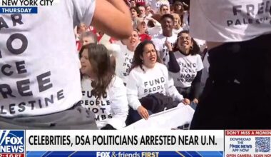 Anti-Israel protesters arrested near U.N. ahead of Netanyahu's speech