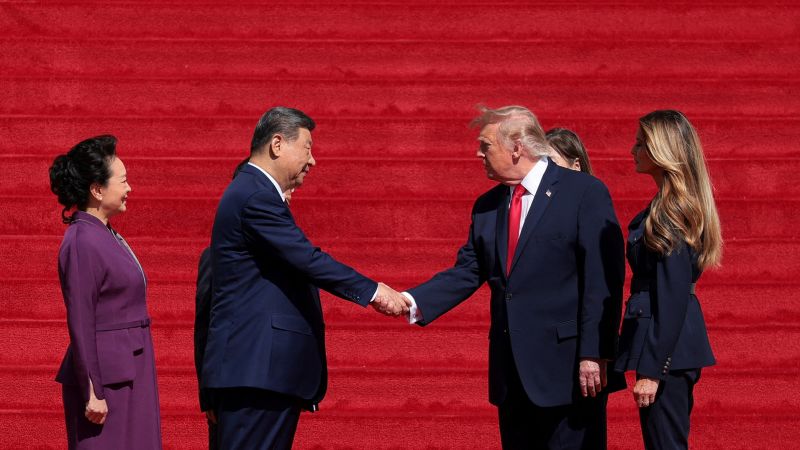 Trump’s disruption to TV coverage during Xi visit frustrates Chinese officials