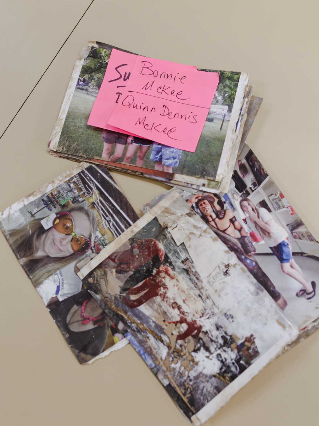 Items that are washed away by floodwaters sometime emerge surprisingly unscathed, as with these photographs recovered after Hurricane Helene hit North Carolina.