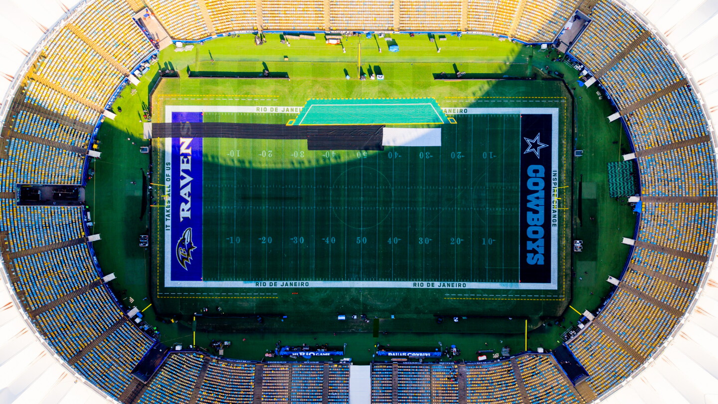NFL says field in Brazil is good to go for Ravens-Cowboys on Sunday