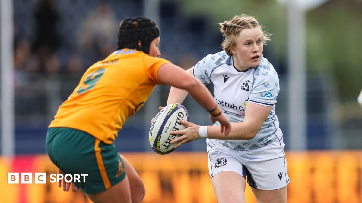 Scotland's Meryl Smith carries during a WXV Test against Australia