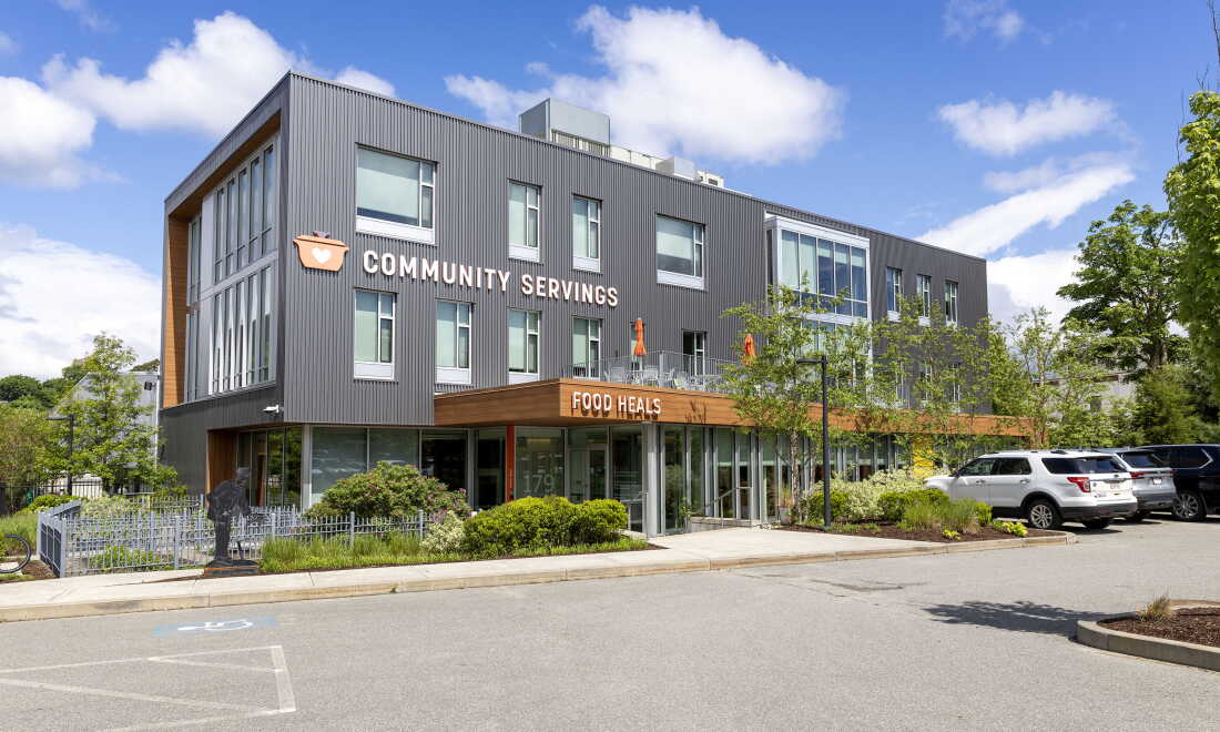 Community Servings is a nonprofit that provides medically tailored meals in the Jamaica Plain neighborhood of Boston.