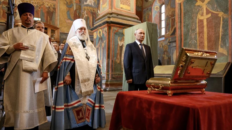 Why Russia is sending dead princes and saints into battle