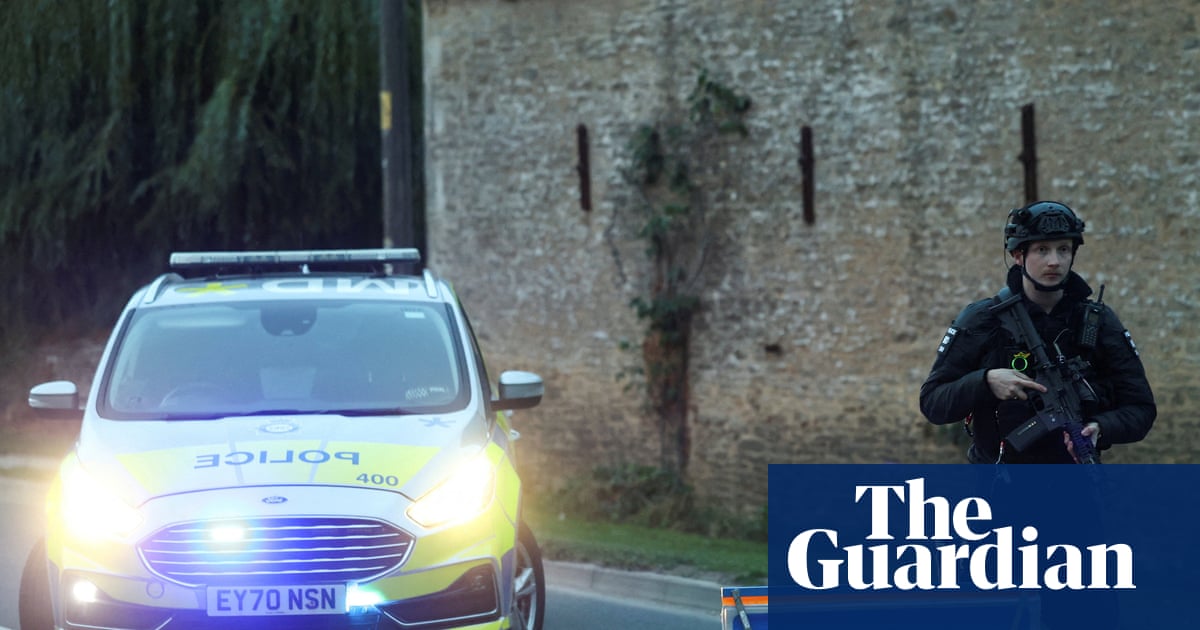 Major incident declared near RAF Fairford as men held on suspicion of explosives offences | UK news