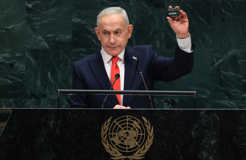 THIS TIME, Benjamin Netanyahu’s United Nations General Assembly address was meant to reflect an Israeli prime minister standing up to a hostile world. The question is whether this will reach the voters it was meant to impress, the writer wonders.