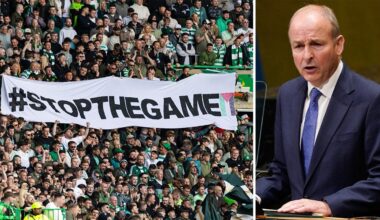 Irish PM Micheál Martin rejects antisemitism claims over Israel stance