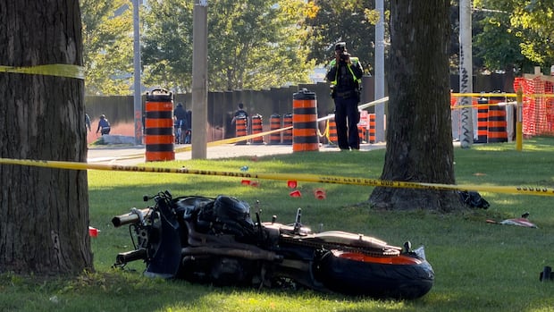 Man in 30s dead after motorcycle crash in Toronto: police