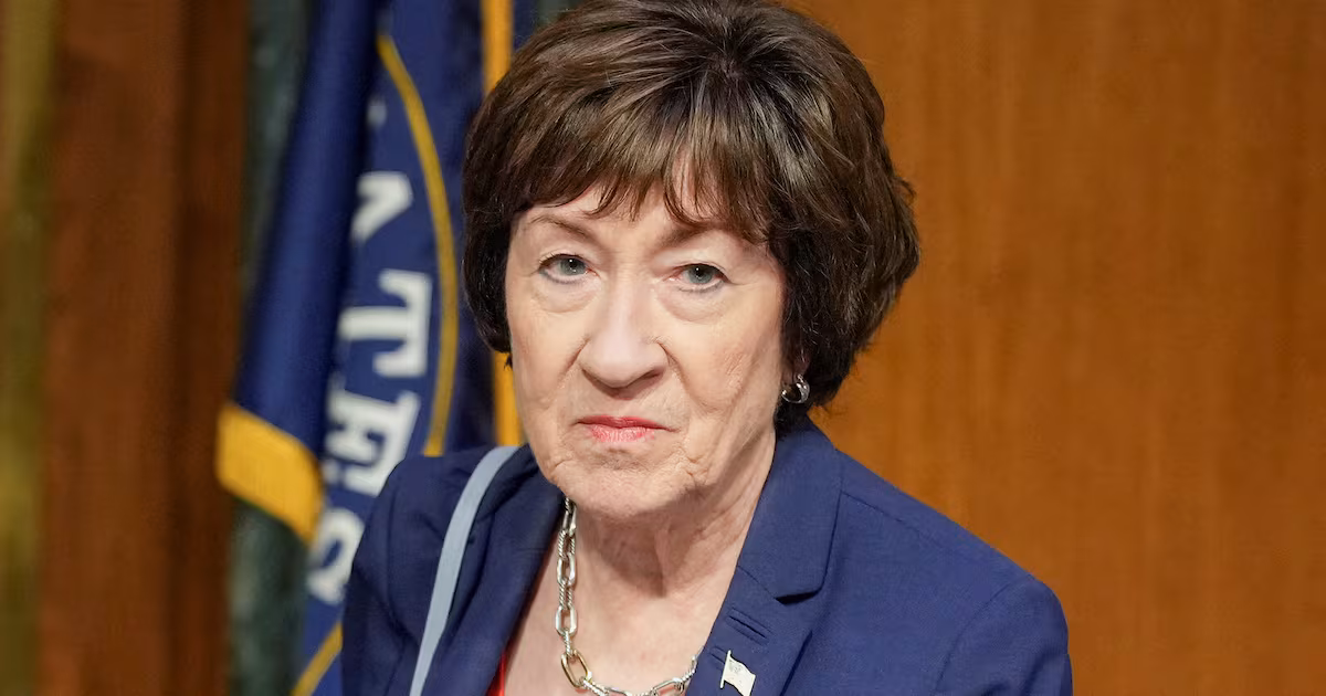 Susan Collins Gets a Brutal Warning From Home-State Paper