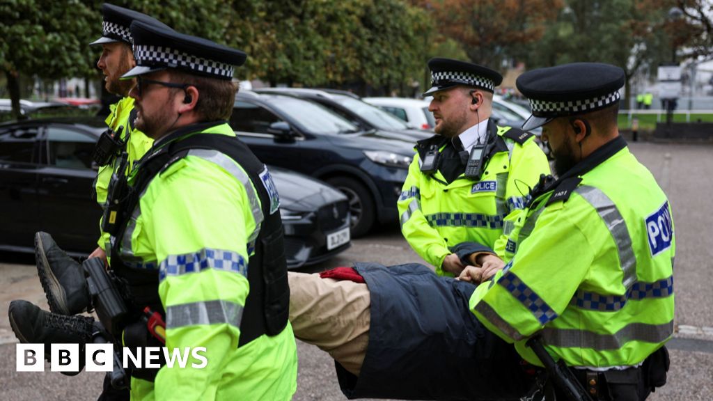 More than 50 arrested at Palestine Action support rally - bbc.com